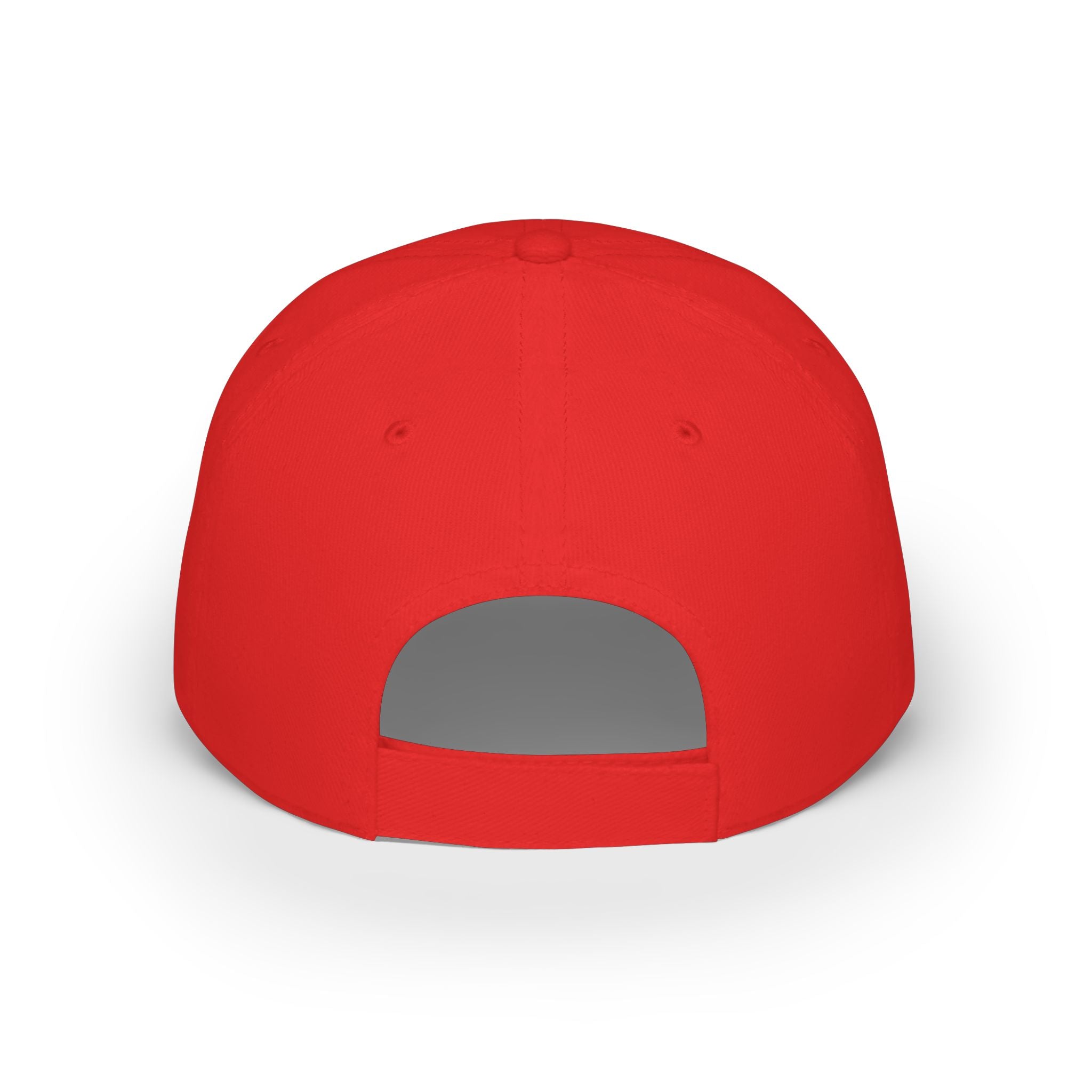 VGBPets Embroidered Baseball Cap — Low Profile Red Pet Lover Hat