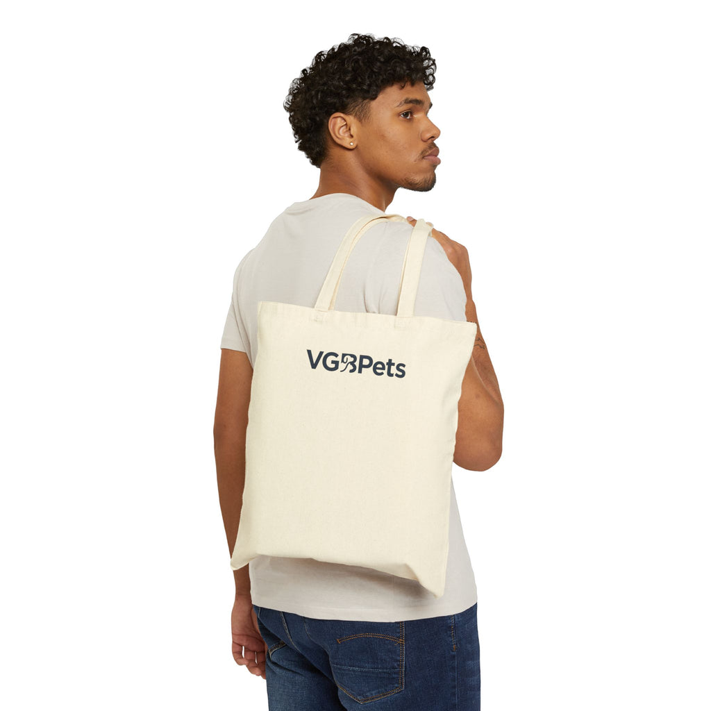 VGBpets Cotton Canvas Tote Bag