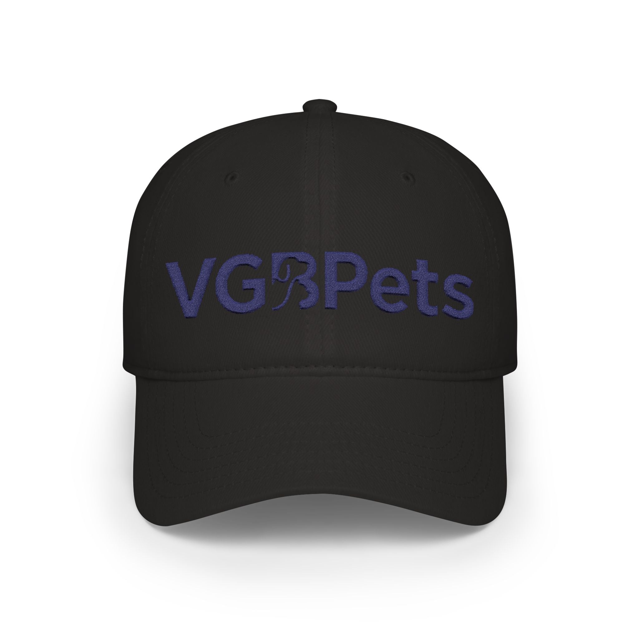 VGBPets Embroidered Baseball Cap — Low Profile Red Pet Lover Hat