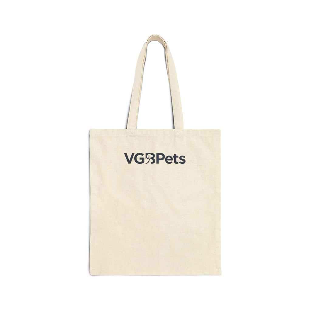 VGBpets Cotton Canvas Tote Bag