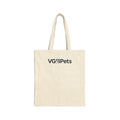 VGBpets Cotton Canvas Tote Bag
