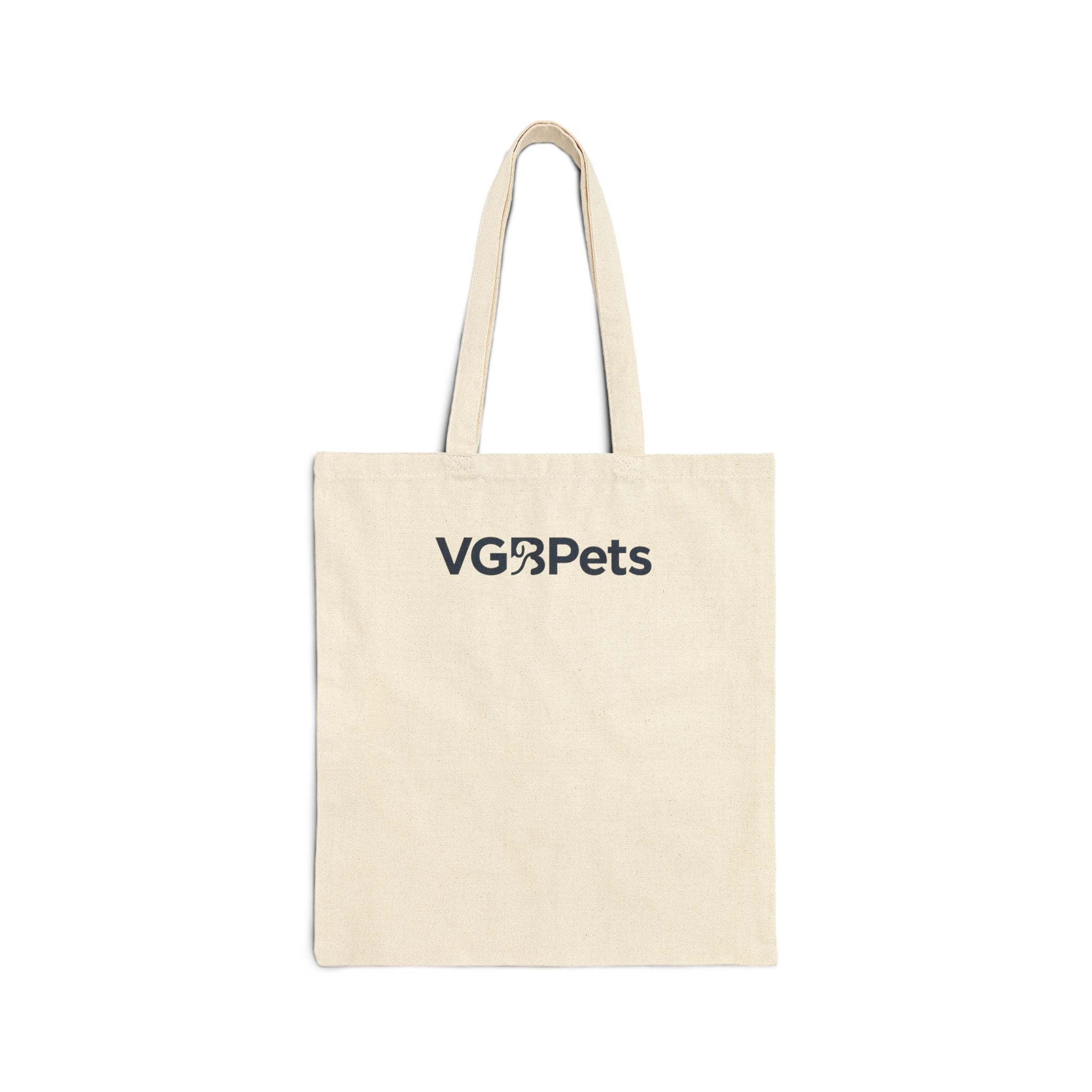VGBpets Cotton Canvas Tote Bag