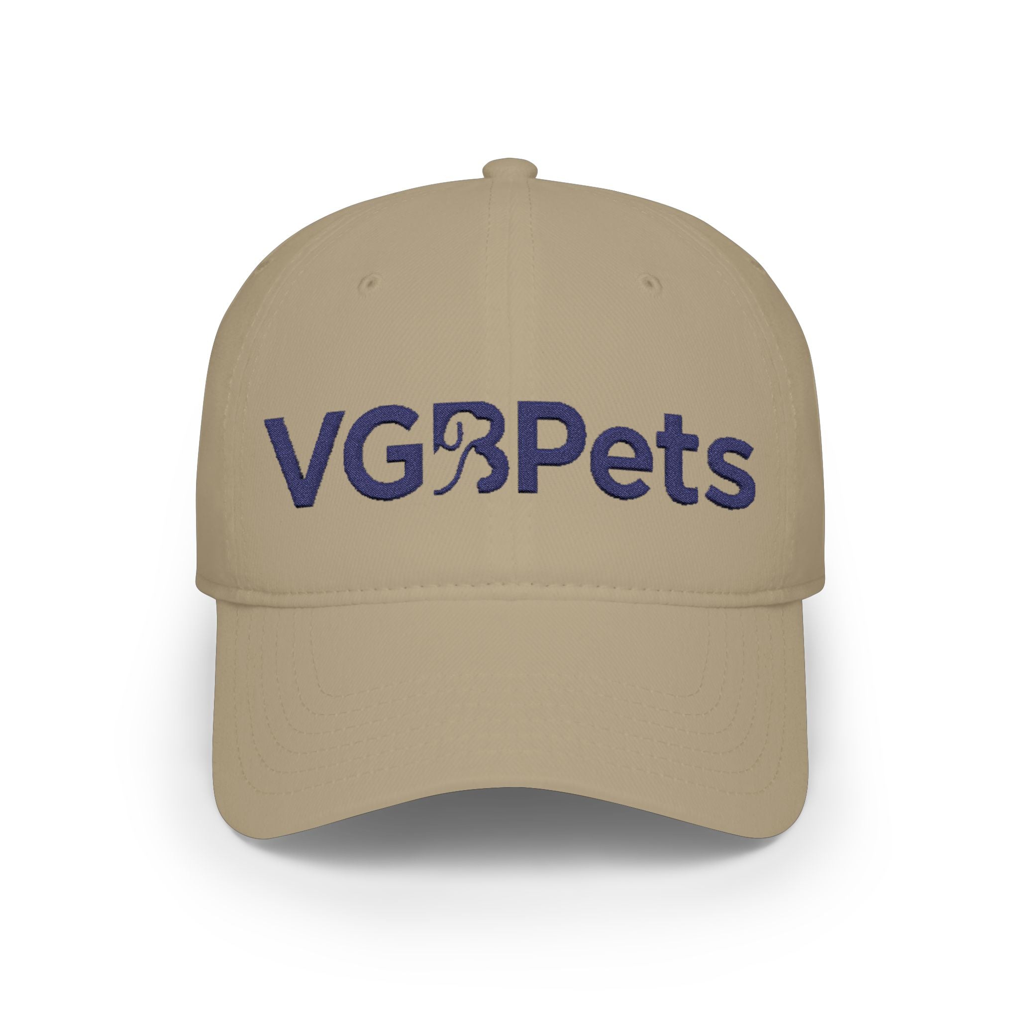 VGBPets Embroidered Baseball Cap — Low Profile Red Pet Lover Hat