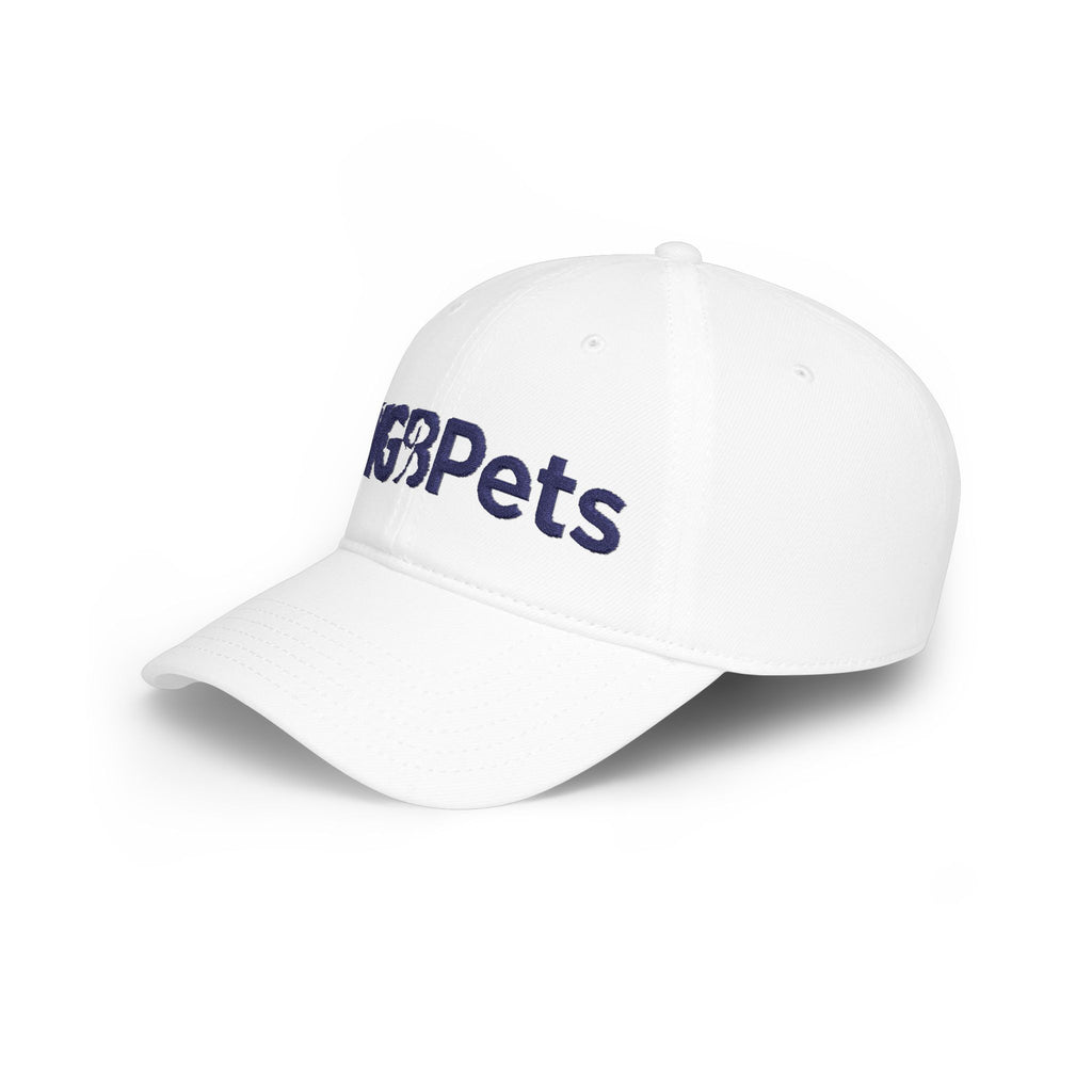 VGBPets Embroidered Baseball Cap — Low Profile Red Pet Lover Hat