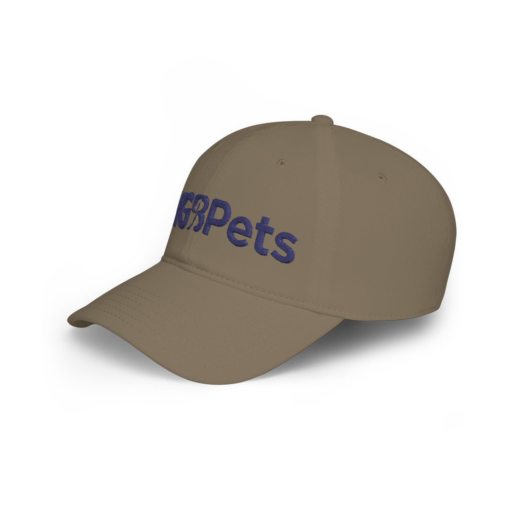 VGBPets Embroidered Baseball Cap — Low Profile Red Pet Lover Hat